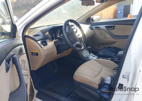 2011 Hyundai Elantra Gls из США, поврежденный, VIN 5NPDH4AE0BH045148